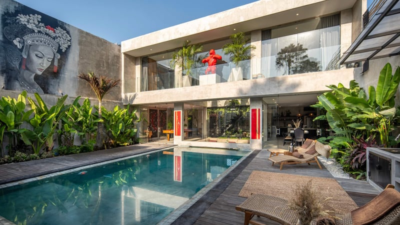 Artistic 4BD Villa with Private Pool & Jungle Vibe 27