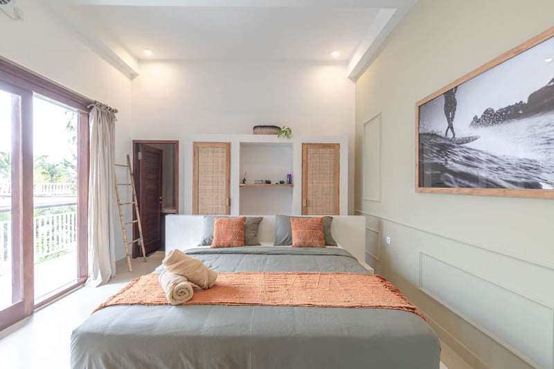6-person  Boho Villa Canggu Perenenam, Rooftop cinema, pool 15
