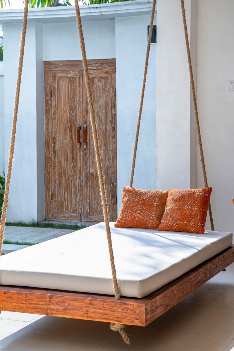 6-person  Boho Villa Canggu Perenenam, Rooftop cinema, pool 19