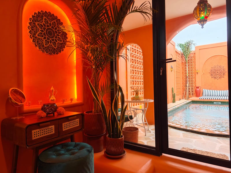 Villa Romantic Marakesh 1BR Private Pool (New!) 2 9