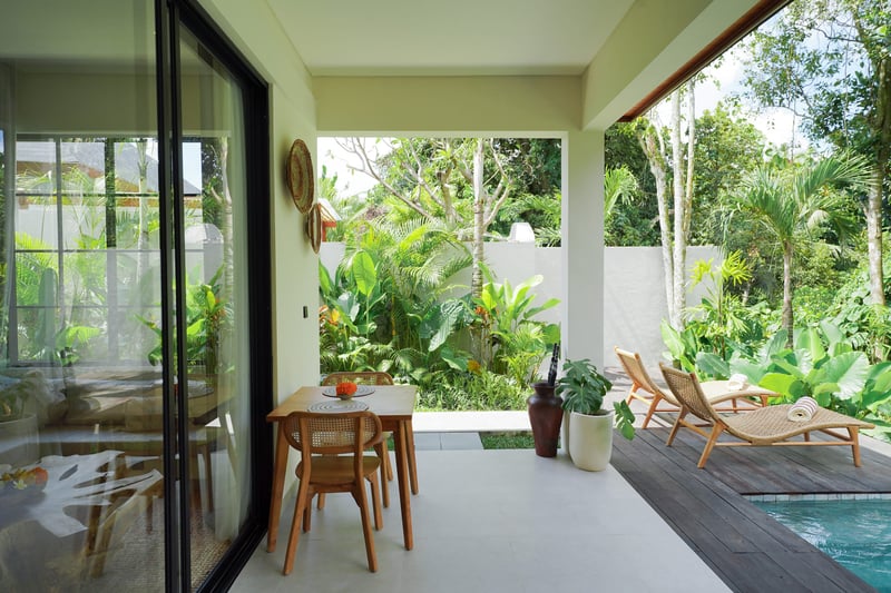 Romansa villa , stylish jungle pool villa (new) 8