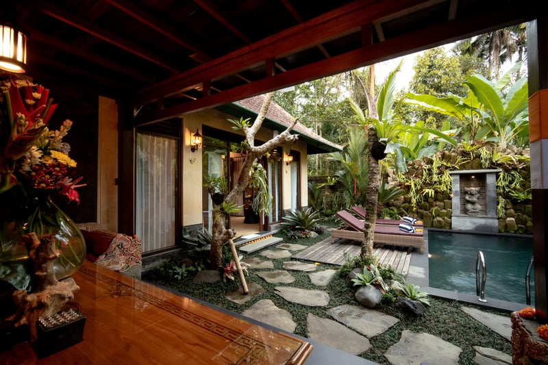 1-BR Private Villa in Ubud with Traditional Style 30