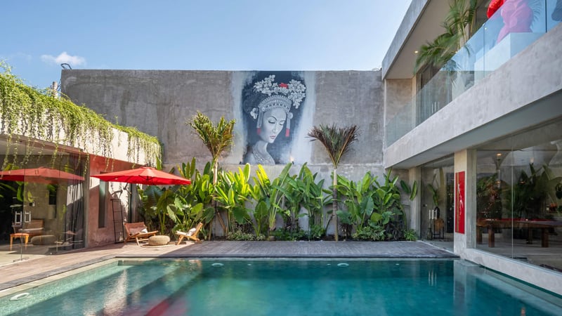 Artistic 4BD Villa with Private Pool & Jungle Vibe 24
