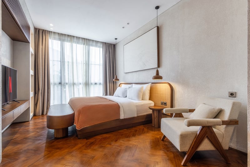 Lux 3BR Rooftop BBQ |near FINNS Atlas | Berawa 13