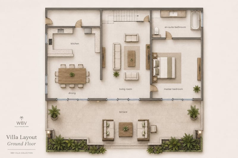 Private Seminyak Oasis, 12m Pool, 3 King Suites 4