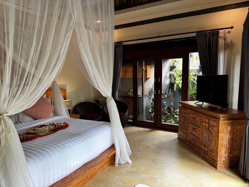 1-BR Private Villa in Ubud with Traditional Style 23
