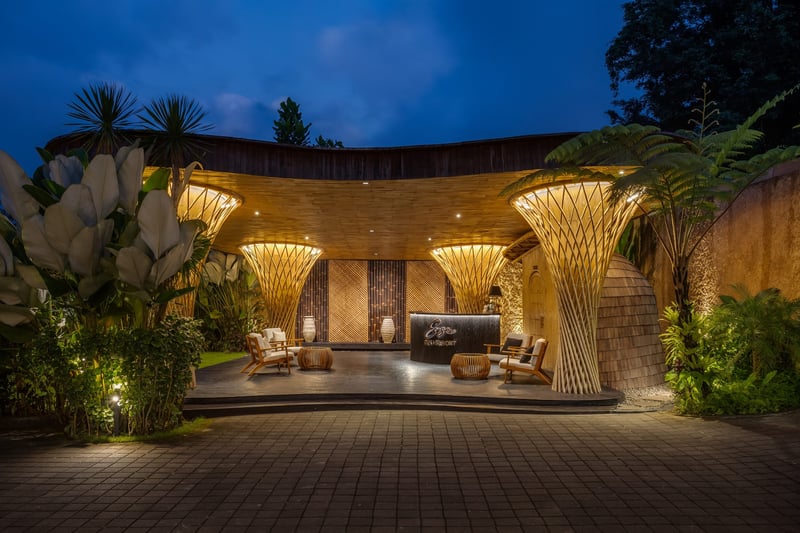 Enam - Bamboo Villa in Eco Six Bali Resort 27