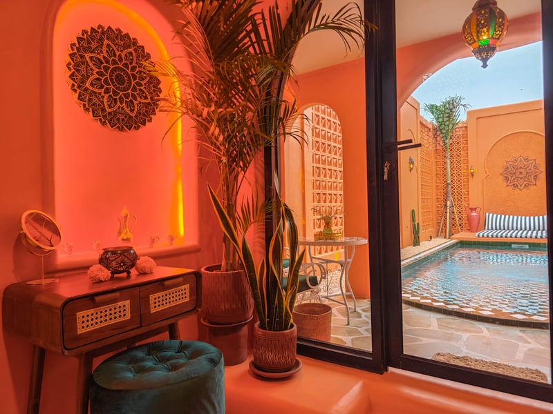 Villa Romantic Marakesh 1BR Private Pool (New!) 1 35