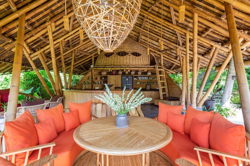 Ananda House 3bds Eco Bamboo House Pool River View 6