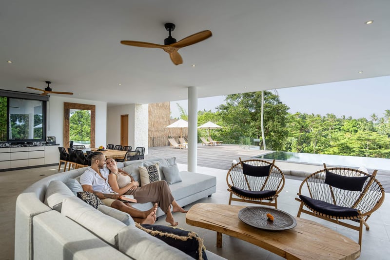 Supreme Villa 4BR Ubud Epic Pool Sunrise Canyon 12