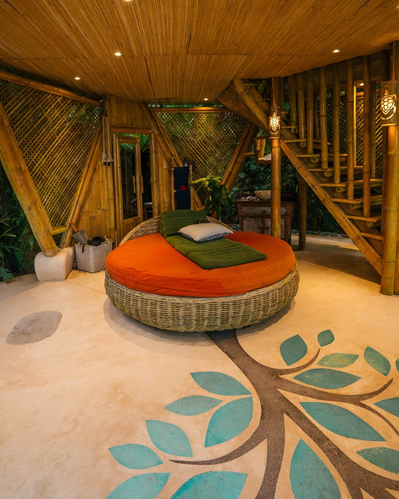 Beautiful Bamboo Treehouse with Waterfall & Pool 16