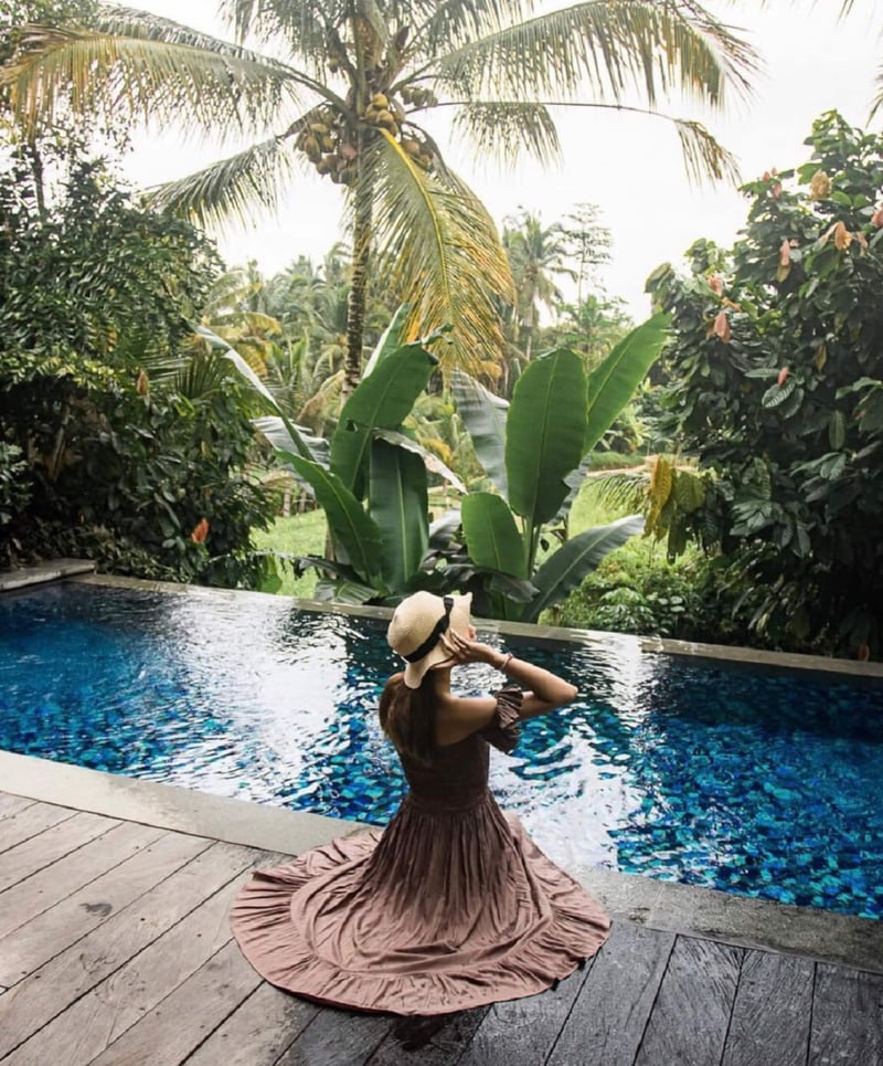 Private Infinity Pool 2BR Ricefield Retreat w/ BF 6
