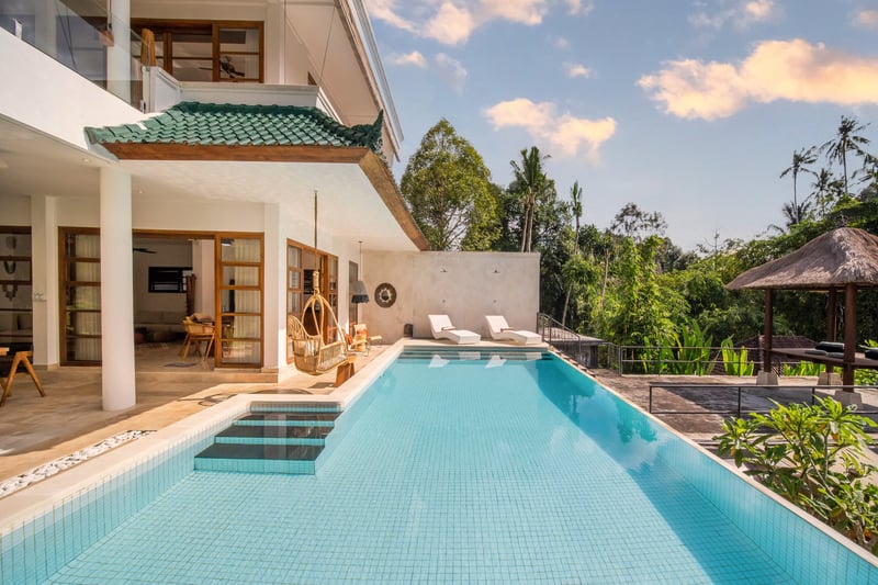 La Bohemia Ubud: Luxe 4BR villa with Natural Pool — photo 2
