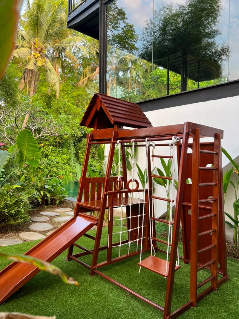 Ubud Family Villa • Great Views, Pool & Rabbits — photo 3