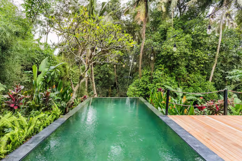 Modern 3BR Ubud Villa • Private Pool • Nature View 18