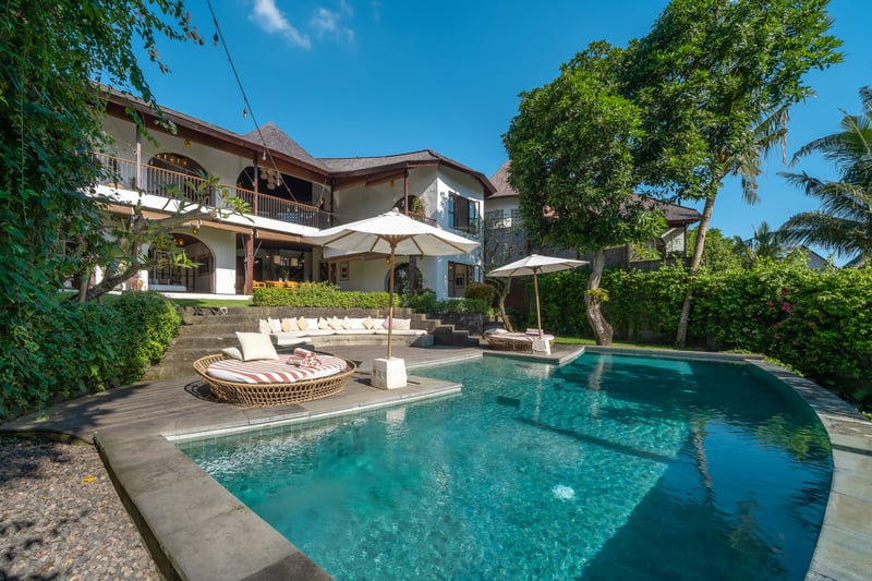 Villa Bao: 6BR Canggu Retreat w/ Rice Field Views! 1