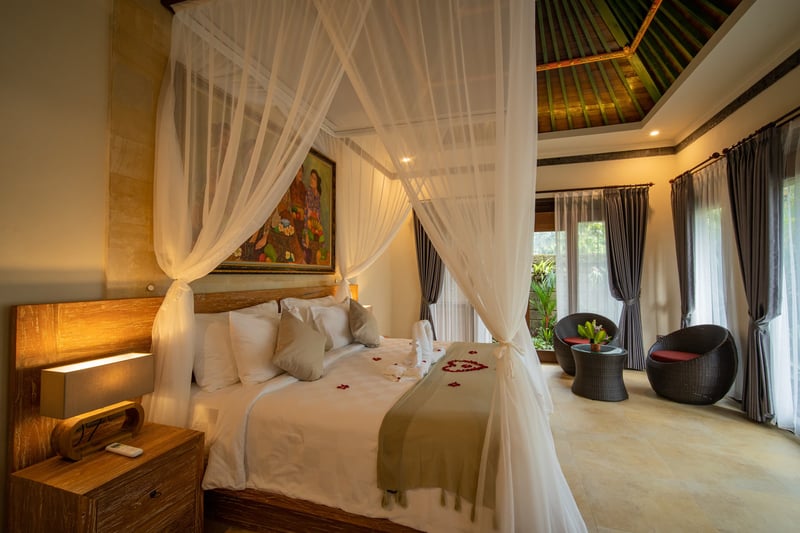1-BR Private Villa in Ubud with Traditional Style 9