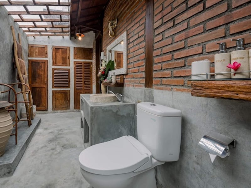 Pabuan Villa, private, bergaya etnik dan romantis 20