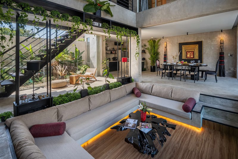 Artistic 4BD Villa with Private Pool & Jungle Vibe 32