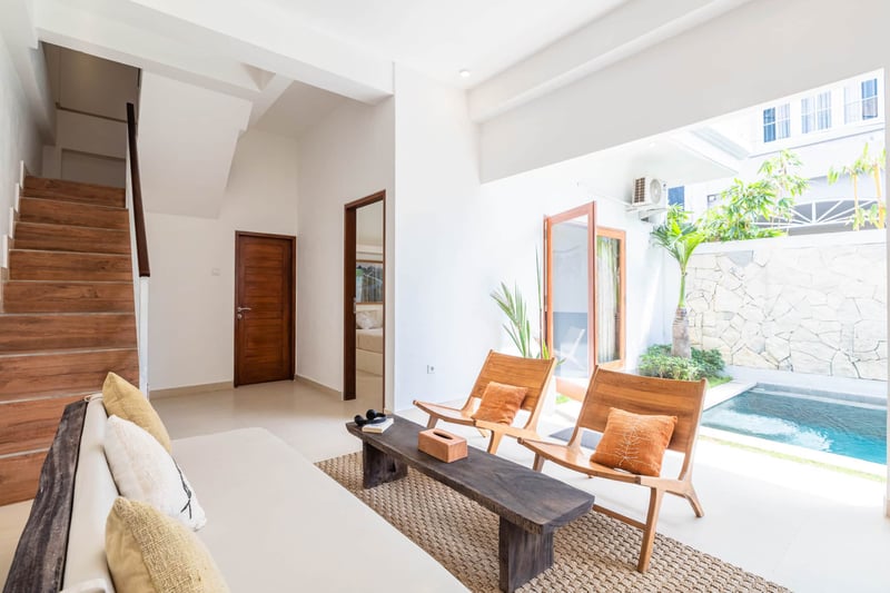 6-person  Boho Villa Canggu Perenenam, Rooftop cinema, pool 4