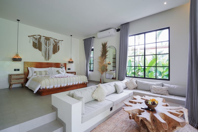 Romansa villa , stylish jungle pool villa (new) 7