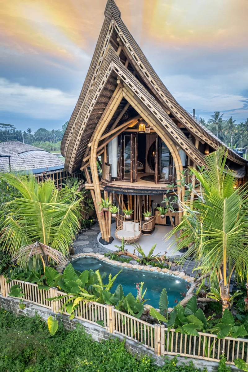 Bamboo Suite 1BR - Private Pool + Rice Field View 30