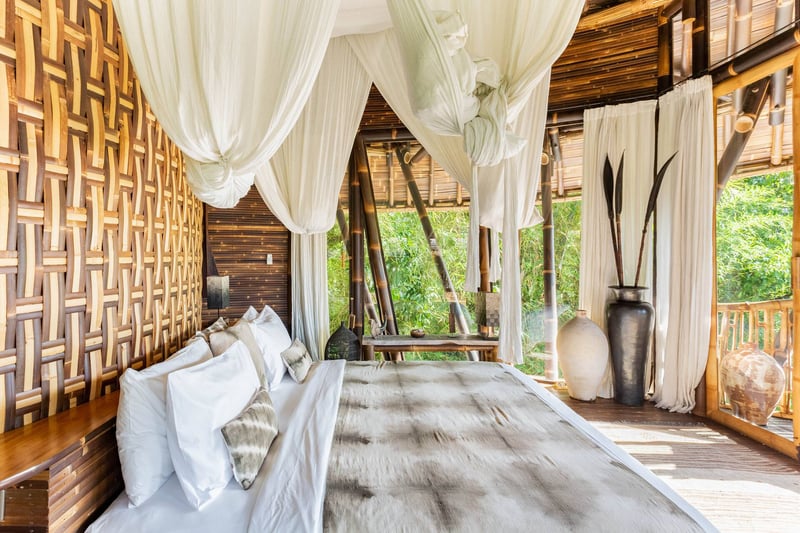Ananda House 3bds Eco Bamboo House Pool River View 19