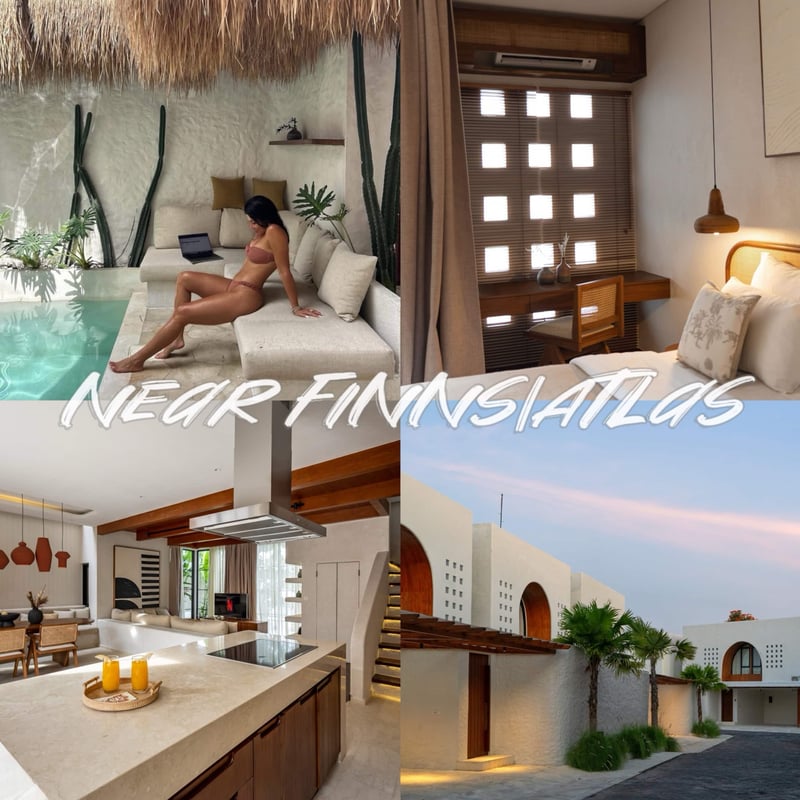 Nila 140m² Lux 2BR Private Pool near Finns|Atlas 1