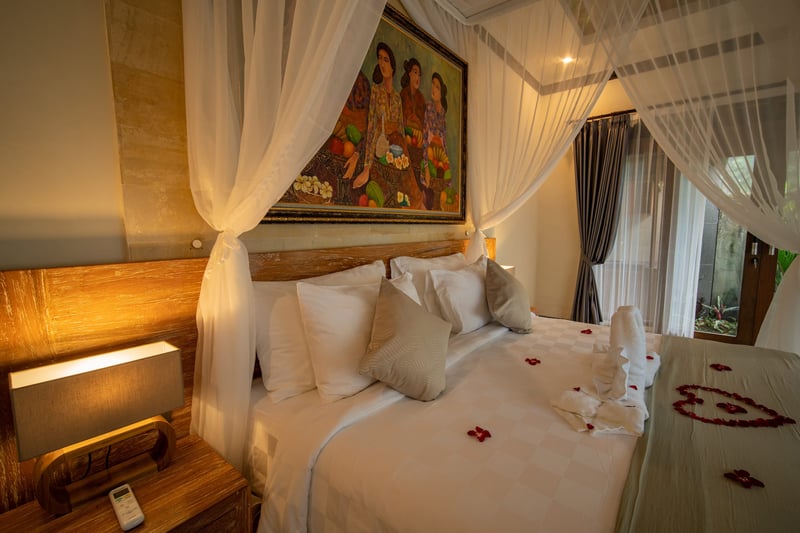 1-BR Private Villa in Ubud with Traditional Style 20