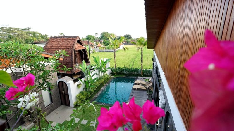 Cozy private Villa 3bdr rice field view Ubud vibes — photo 5