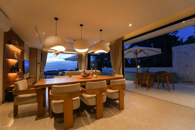 Zen Hillside Aquamarine 3BR Oceanview Private Pool 12