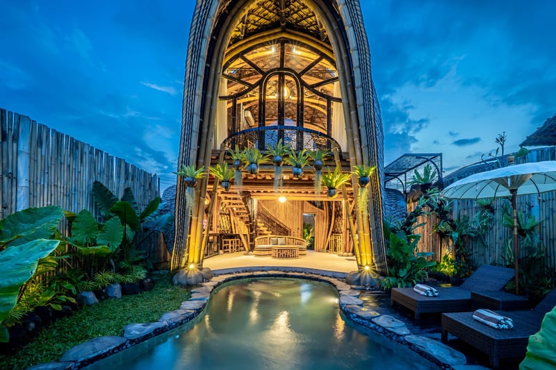 Bamboo Suite 1BR - Private Pool + Rice Field View 1