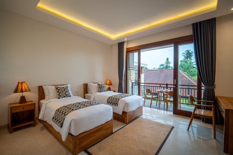 Yoga Sri - New Twin Room in Ubud 1