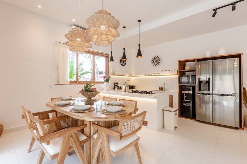 Chic 3BR Pool Villa • Canggu • Walk to Reload Gym 24