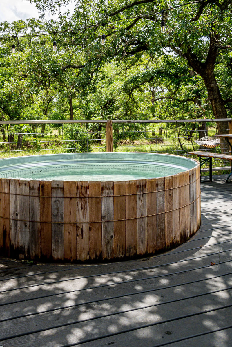Stock Tank Pool A-Frame — photo 2