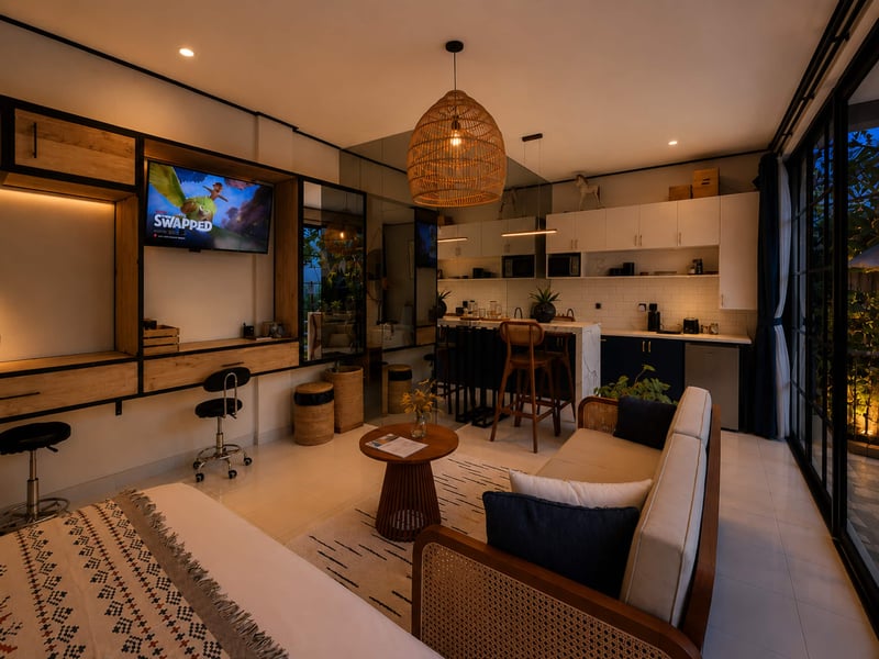 Modern  Studio, Seminyak Beach in 2 minutes walk — photo 5