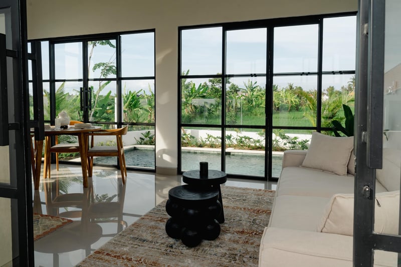Rice Field View • Quiet Pool Villa Near Canggu 6