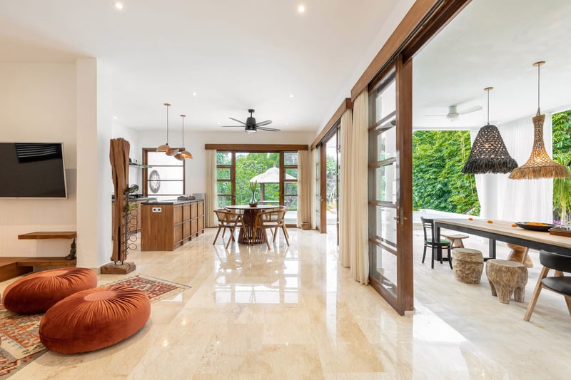 La Bohemia Ubud: Luxe 4BR villa with Natural Pool 25