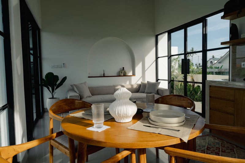 Rice Field View • Quiet Pool Villa Near Canggu 3