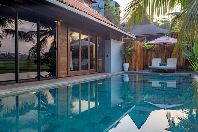 2Br Villa Kayu W/Rice Field Ubud By Samaa — photo 2
