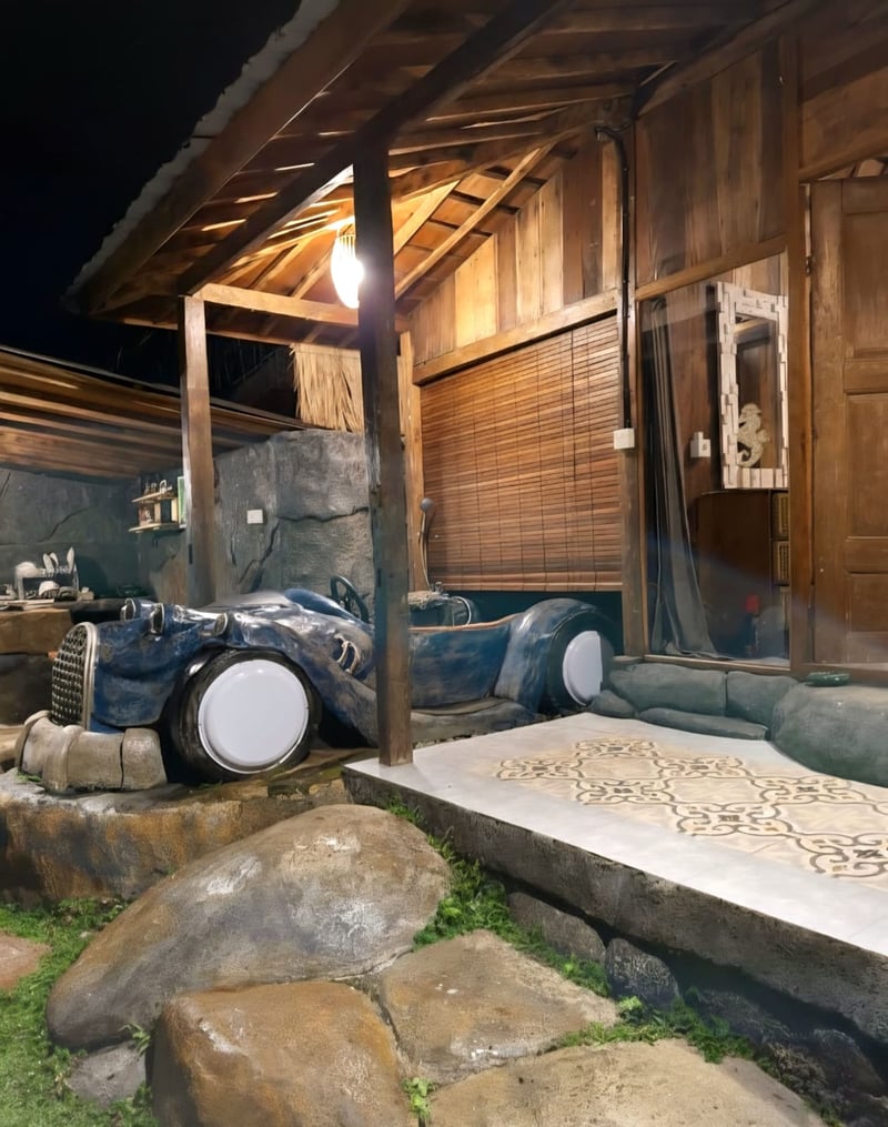 private jungle cabin + private poll + jungle view 7