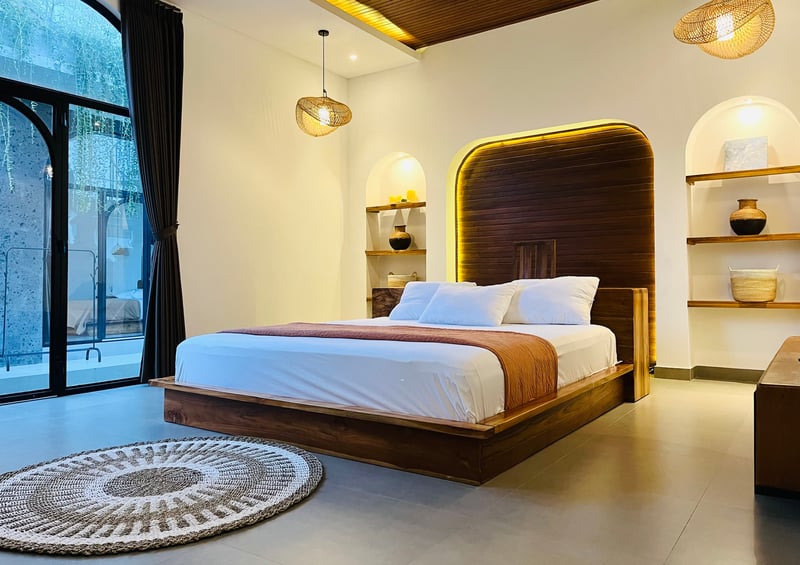 Cozy private Villa 3bdr rice field view Ubud vibes 14