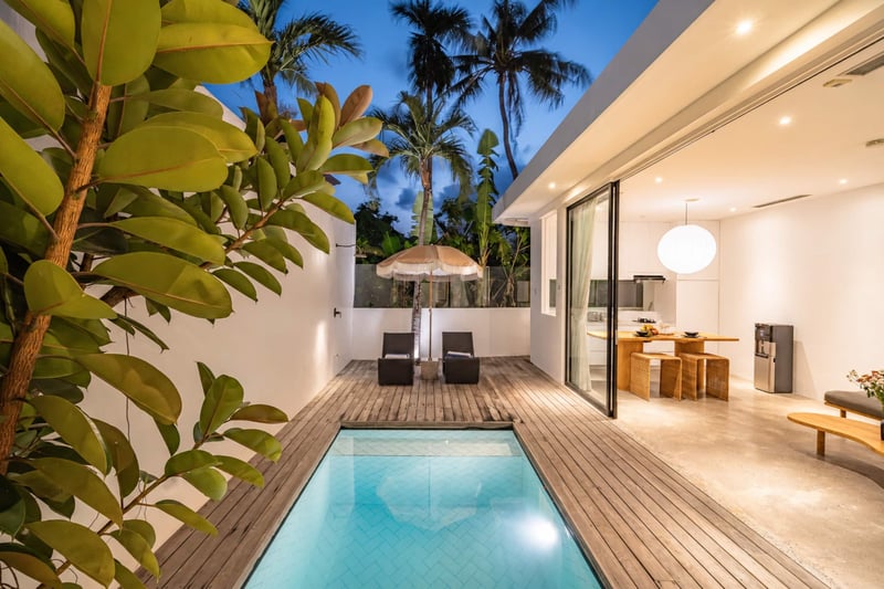 Minimalist Villa Berawa Canggu With Ricefield View — photo 4