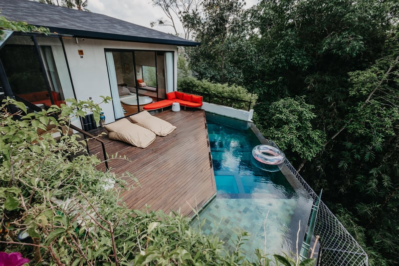 Modern LOFT• Glass Pool • River Ravine View 16
