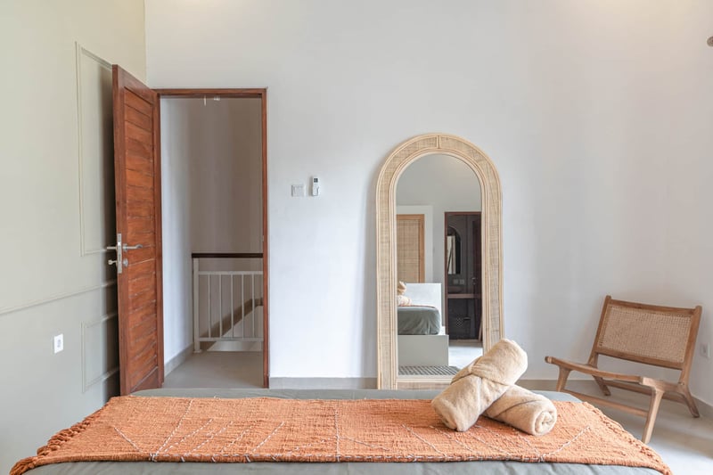 6-person  Boho Villa Canggu Perenenam, Rooftop cinema, pool 10