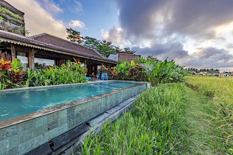 Villa Java - Unique 3 BDR. Villa, Ubud — photo 2