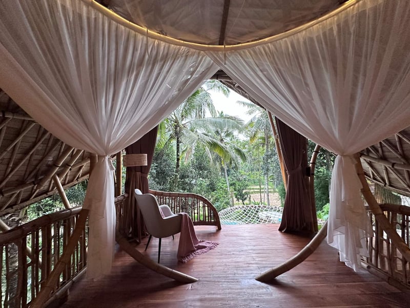 Umatreehouse. ecotreehouse_ bamboo house bali — photo 3
