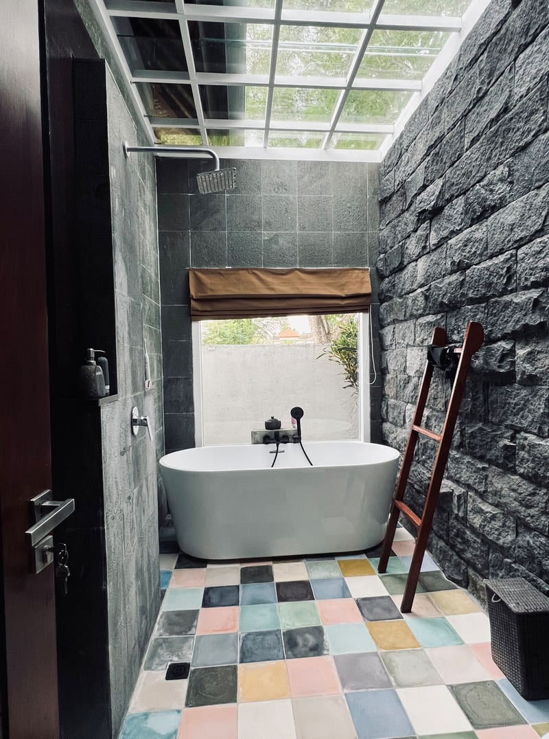Temple House 3bds Eco Bamboo House Pool River View 1