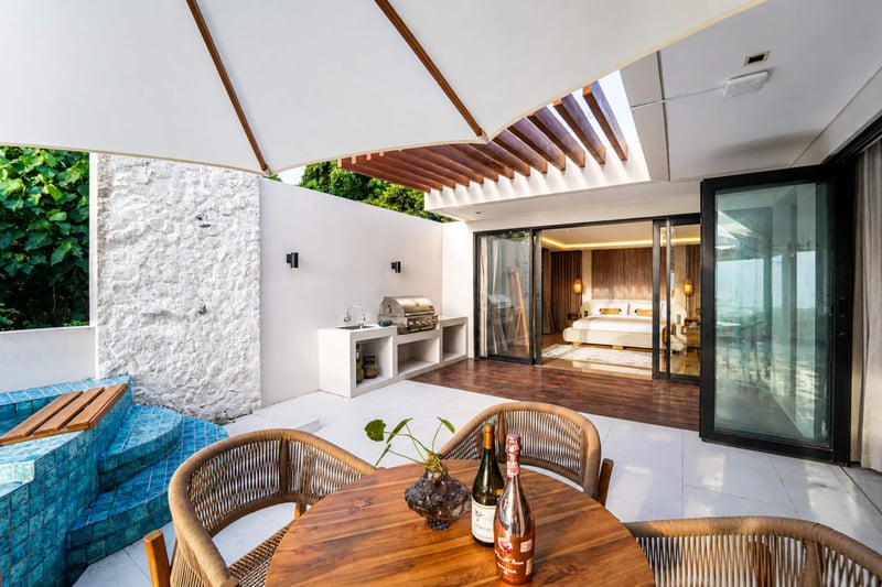 Zen Hillside Aquamarine 3BR Oceanview Private Pool 23