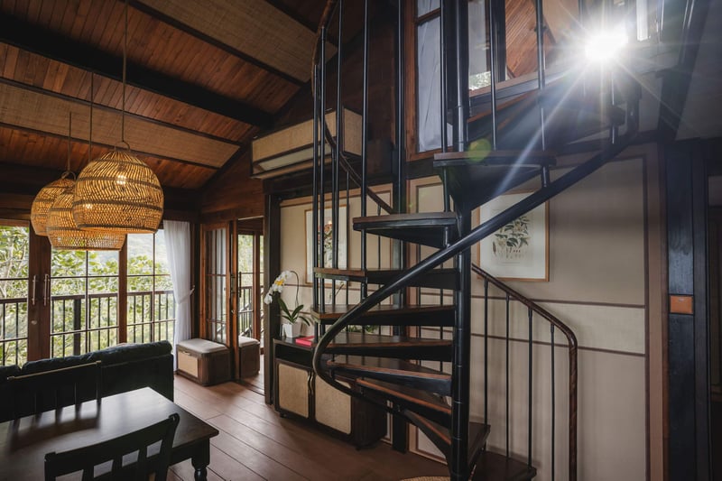 Cabin in the Clouds nestled in Bali's Mountains 9